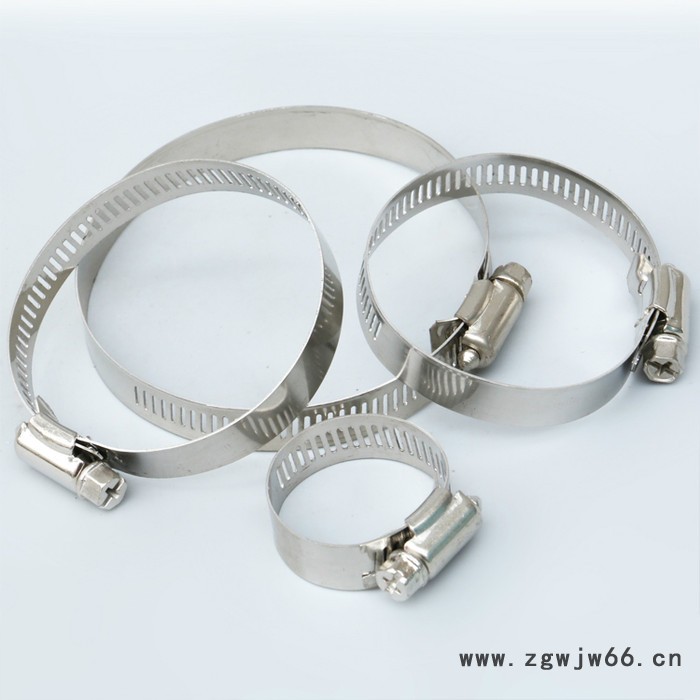 供应不锈钢系类喉箍 美式喉箍 卡箍 抱箍201  12MM宽图4