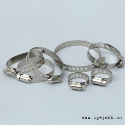 供应不锈钢系类喉箍 美式喉箍 卡箍 抱箍201  12MM宽