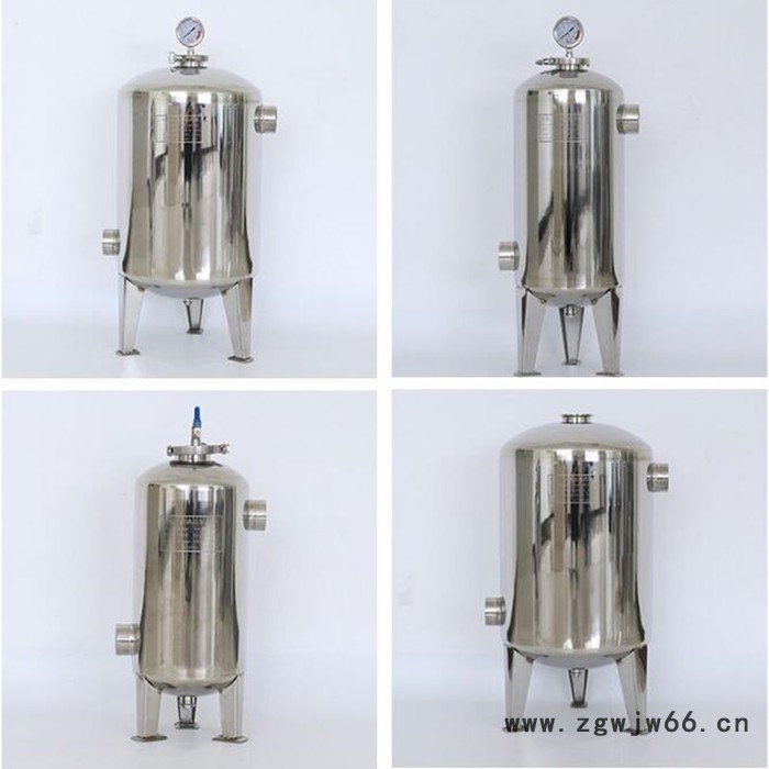 304不锈钢硅磷晶罐 太阳能锅炉阻垢加药罐 黄冈卡箍式归丽晶罐图5