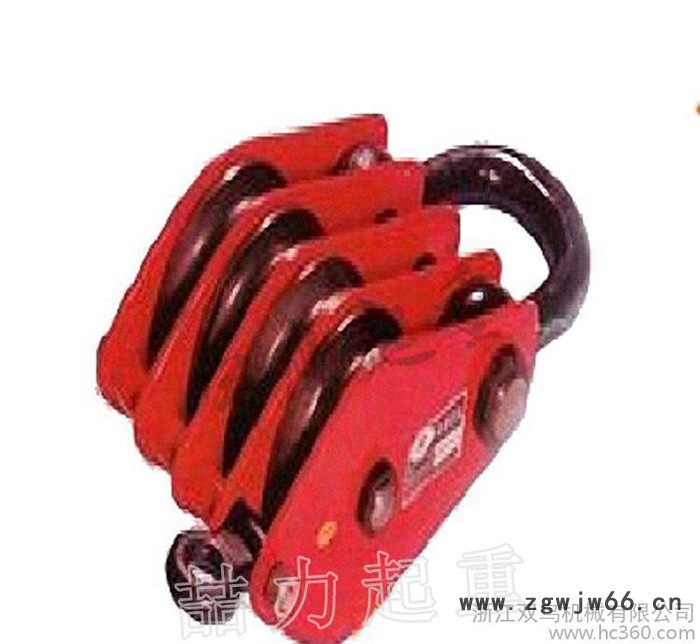 32T吊钩式三轮起重滑车图2