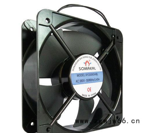 XY20060HBL 进口双滚珠 110V220V380V 高端AC散热风扇 滚珠散热风扇图2