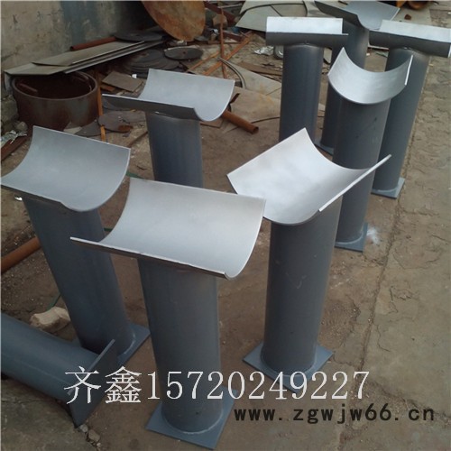 河北沧州齐鑫自产自销ZT 止推管托 卡箍型止推管托 导向管托 焊接管托 十五年老厂图2