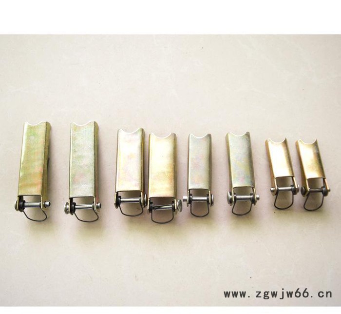 手拉葫芦吊钩保险卡扣/保险卡厚吊钩防脱卡保险舌片 1吨2t安图3