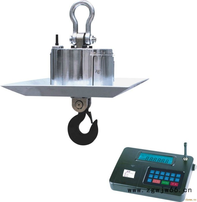 上海**OCS电子吊秤 吊钩秤10T 20T 30T 100T 不锈钢无线遥控吊磅图2