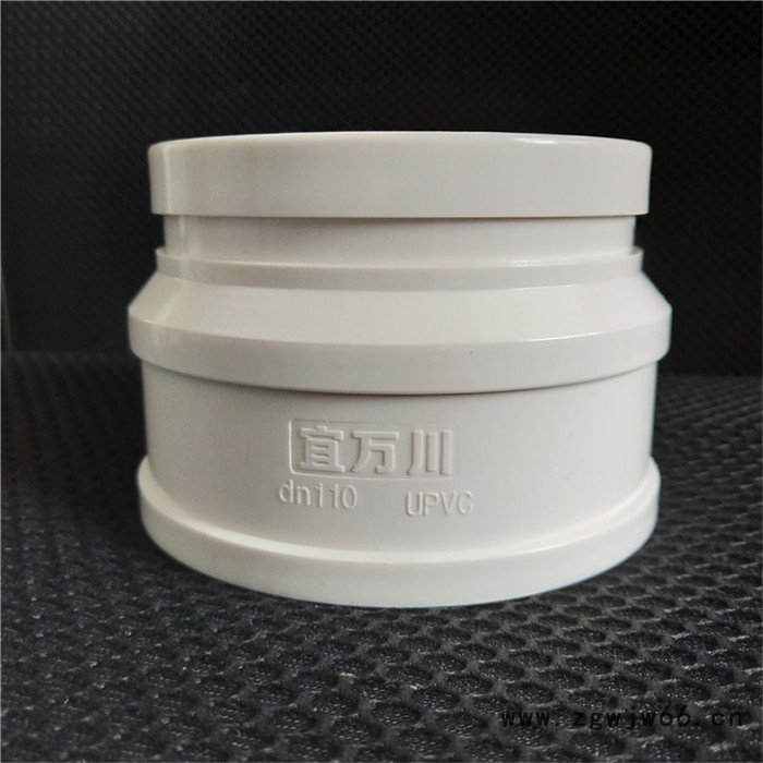 HDPE沟槽式超静音排水管卡箍/宜万川现货供应欢迎咨询图7