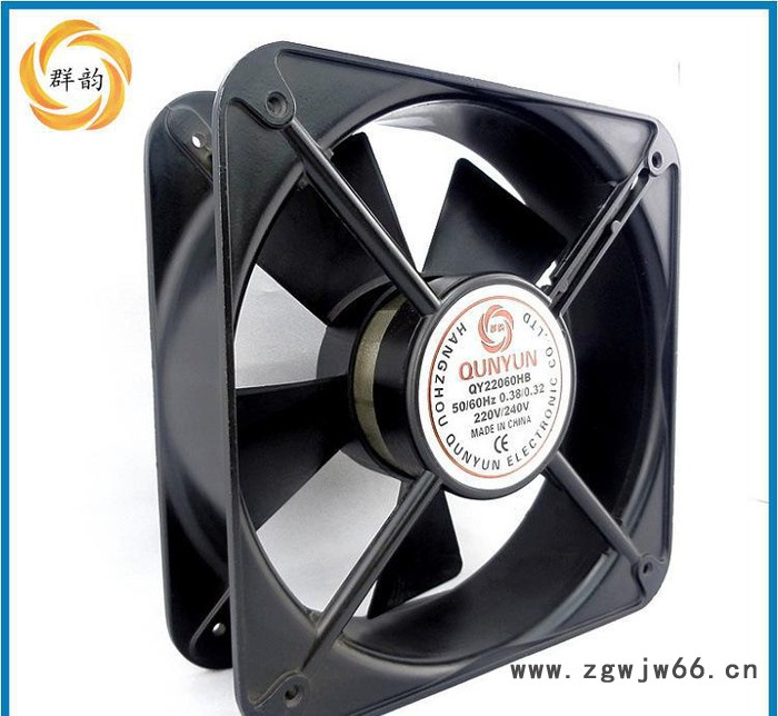 直销散热风扇QYD22060 滚珠轴承 散热风扇 220v图2