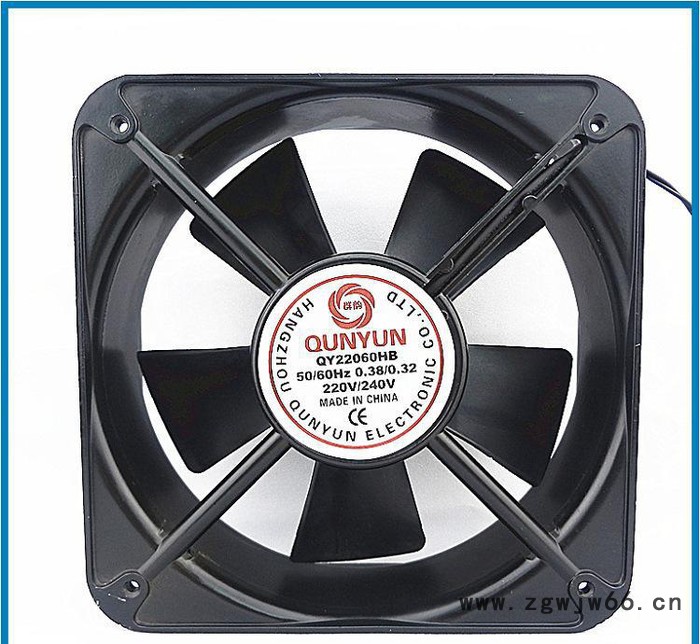直销散热风扇QYD22060 滚珠轴承 散热风扇 220v图1