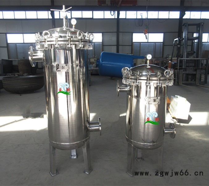 304不锈钢袋式过滤器北京 卡箍式精密过滤器 滤芯式过滤器图4