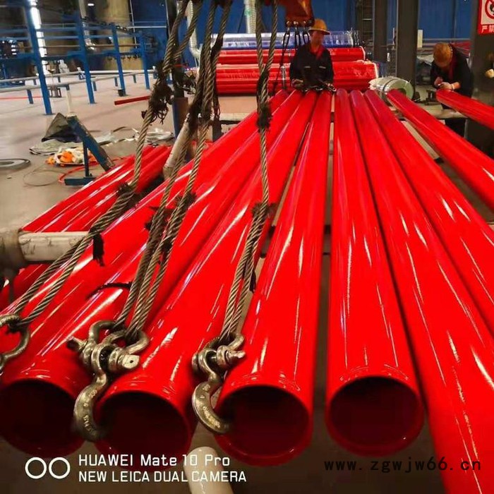 淮北消防喷淋系统用内外涂塑钢管价格  卡箍连接涂塑无缝钢管连接工艺  内EP外PE涂塑钢管厂家图6