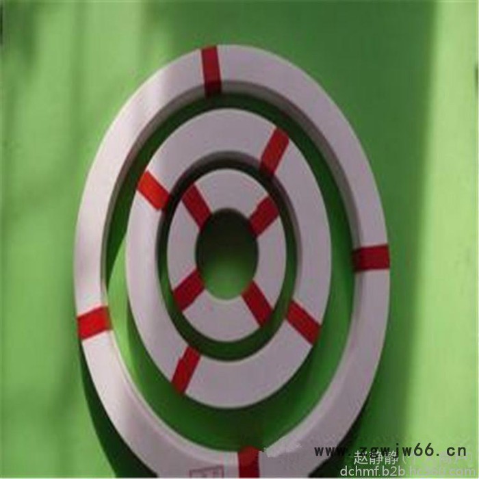 【量大价优】四氟卡箍接头垫子 PTFE密封垫圈 O型铁氟图2