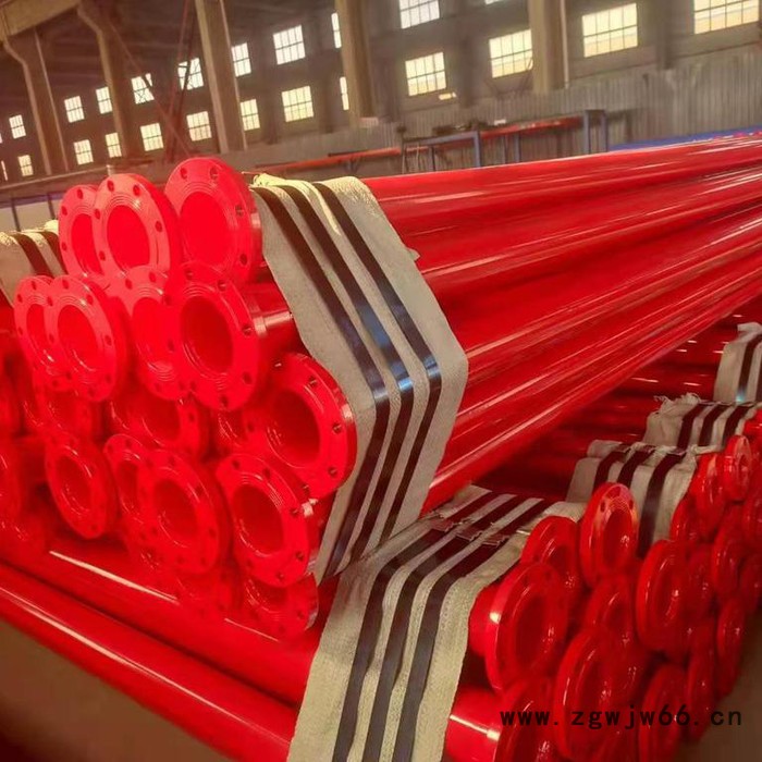 乾瑞达消防涂塑管道管件现货销售卡箍式涂塑钢管 加工定制支持验厂参观图2