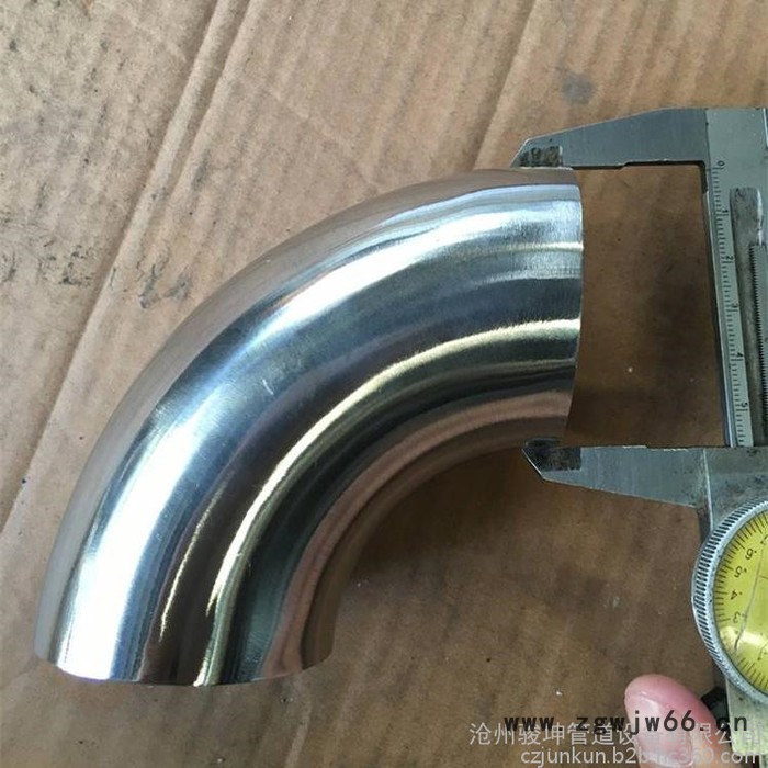 骏坤卫生级快装弯头  90度304不锈钢卡箍式   卡盘弯管  不锈钢内外抛光镜面管件图4