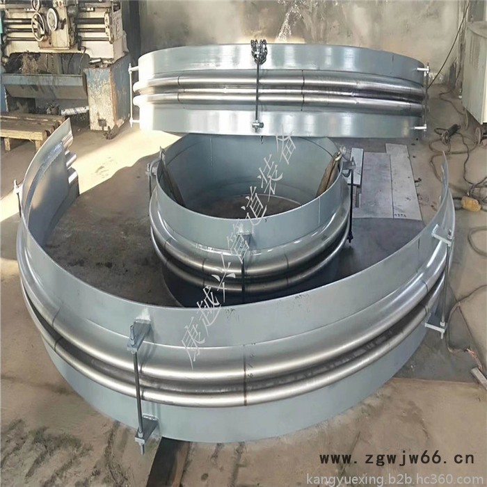 康越兴不锈钢焊接式补偿器 沟槽式补偿器卡箍式波纹补偿器 不锈钢膨胀节图3
