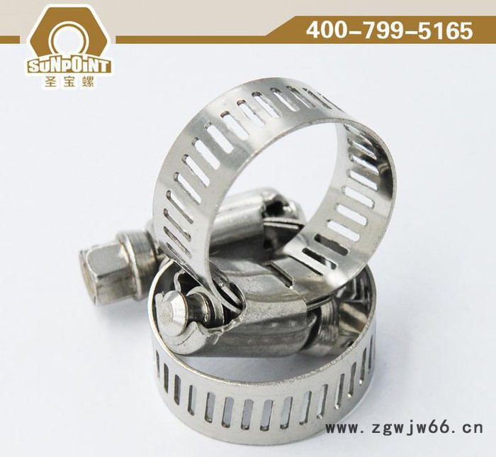 直销 304不锈钢  中美式喉箍 卡箍 抱箍 管箍 14-155图3