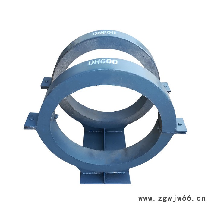 蛭石隔热管托 蛭石隔热滑动管托 卡箍型隔热管托 齐鑫DN300  电厂蒸汽管道使用图3