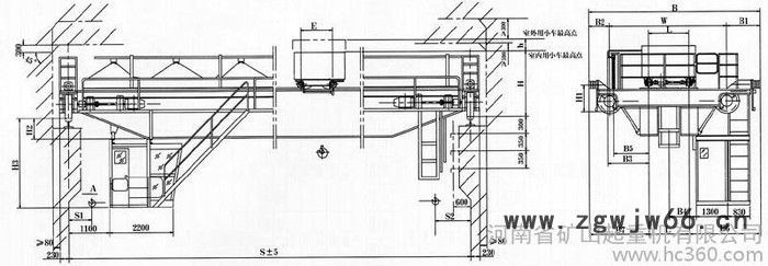 QD型吊钩桥式双梁通用起重机图2