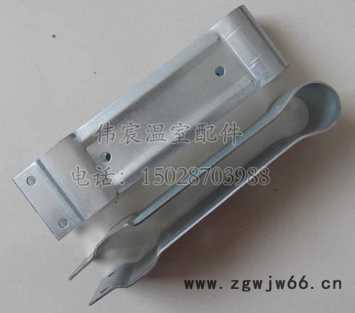 钢管大棚吊钩配件 电动卷膜器安装 温室大棚配件厂家图2