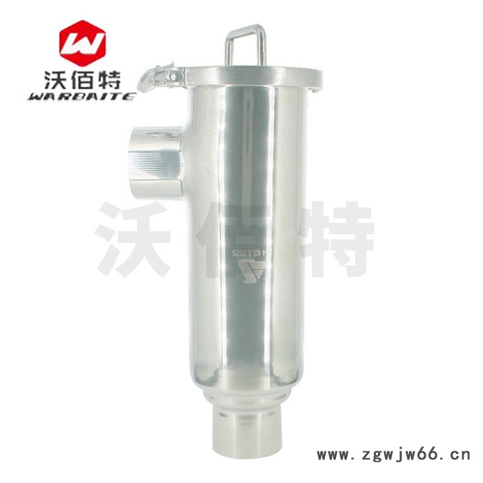 304不锈钢 角式过滤器卫生级快装卡箍式直角过滤器精密滤网芯100目图4