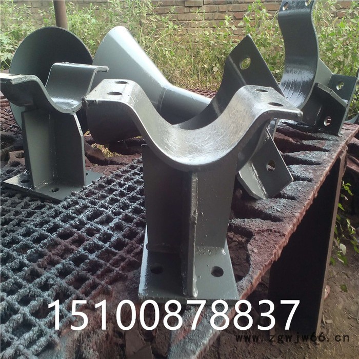 齐鑫J7 高压减振管托 保冷管托 卡箍型滑动管托 汽水发电厂配件图2