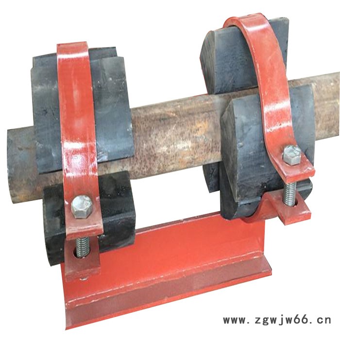 齐鑫J7 高压减振管托 保冷管托 卡箍型滑动管托 汽水发电厂配件图3