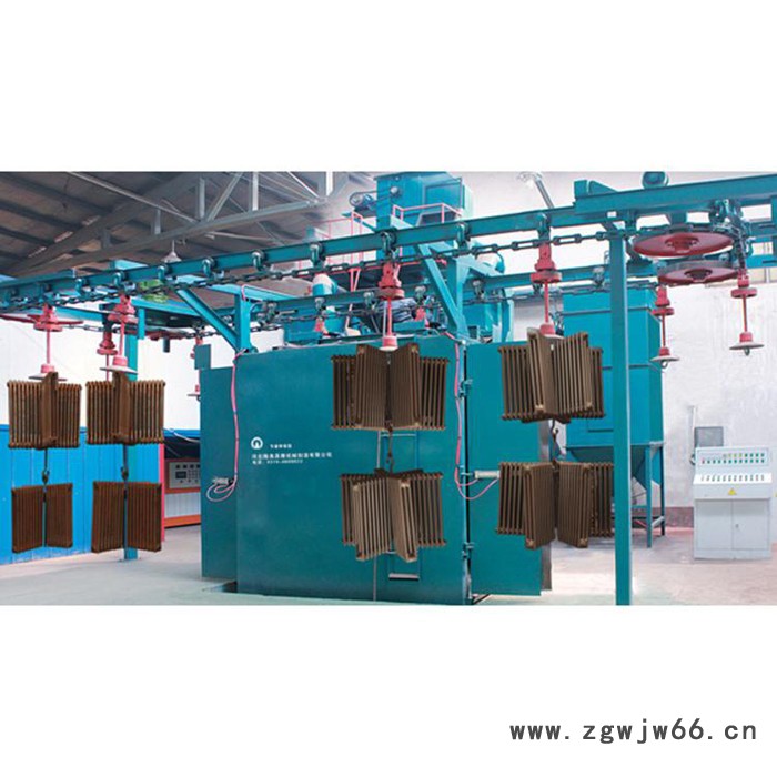 钢材抛丸清理机 吊钩式抛丸机长期销售实力厂家图5