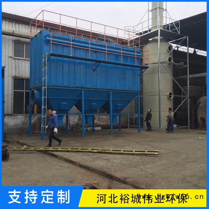 【除尘器】卡箍连接水泥罐仓顶脉冲除尘器图4