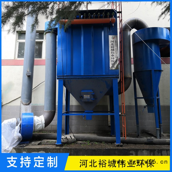 【除尘器】卡箍连接水泥罐仓顶脉冲除尘器图7