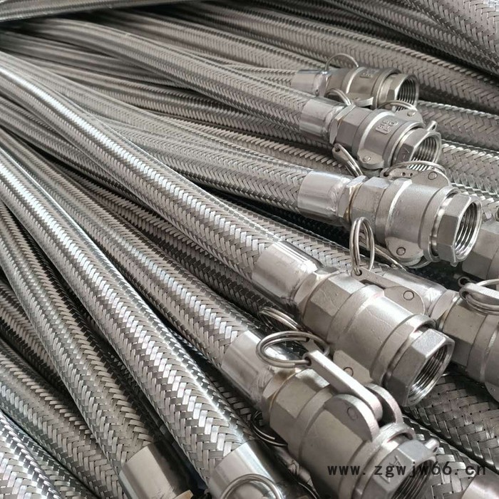 中美 通用金属软管 卡箍连接金属软管 扳把式金属软管图4