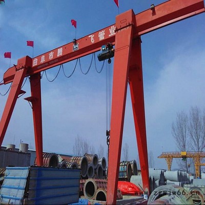MG 码头集装箱龙门吊 轨道式集装箱 双梁吊钩U型门式起重机 **