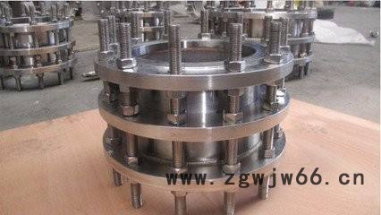 卡箍式橡胶接头 伸缩接头 PN0.6双法兰管道传力接头 规格齐全 亿金管道图6