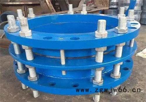 卡箍式橡胶接头 伸缩接头 PN0.6双法兰管道传力接头 规格齐全 亿金管道图7