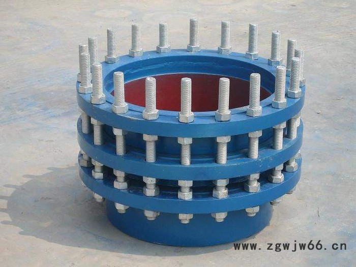 卡箍式橡胶接头 伸缩接头 PN0.6双法兰管道传力接头 规格齐全 亿金管道图8