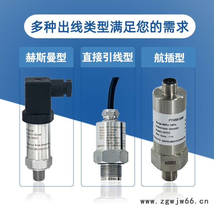 ZORICREATO/卓然天工PT10SR-2489 扩散硅压力变送器 DN25卡箍连接 4位LED数显表头图4