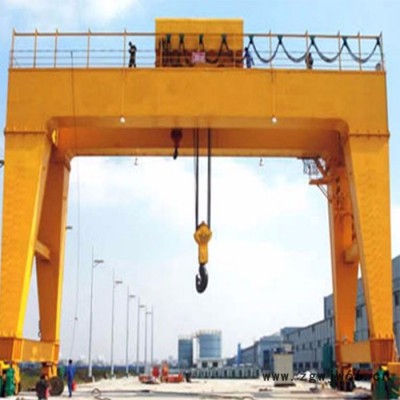 豫北公司供应QD型电动双梁门式起重机10T龙门吊起重机 电动双梁吊钩起重机