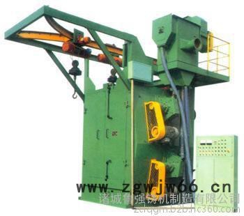 供应吊钩式抛丸清理机|鲁强抛丸机图2