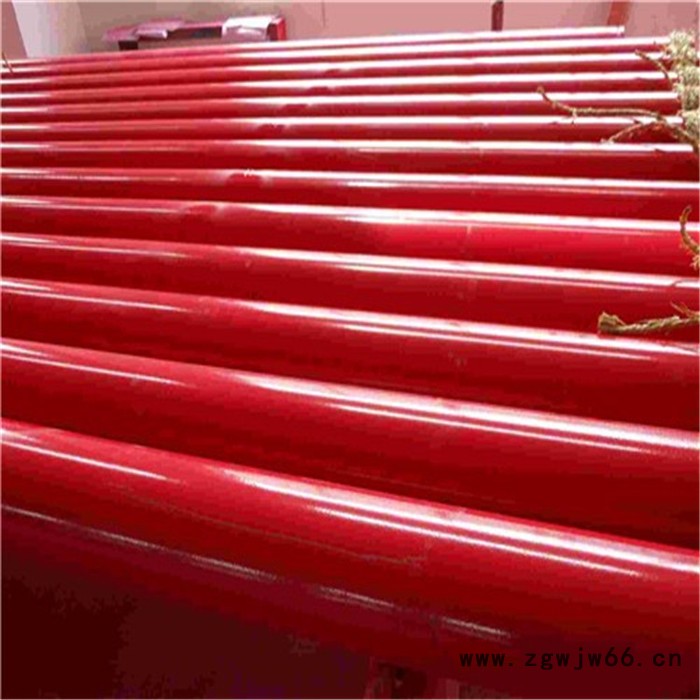 消防给水涂塑钢管外镀锌内涂塑钢管卡箍连接涂塑钢管 凯泽丰厂家图7