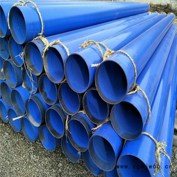 消防给水涂塑钢管外镀锌内涂塑钢管卡箍连接涂塑钢管 凯泽丰厂家图2