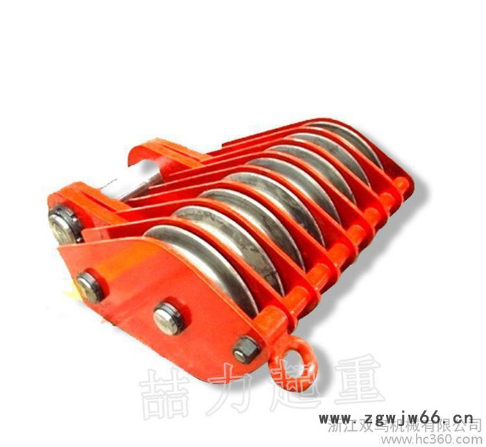 起重滑车吊钩32T起重滑车 大吨位双轮图3