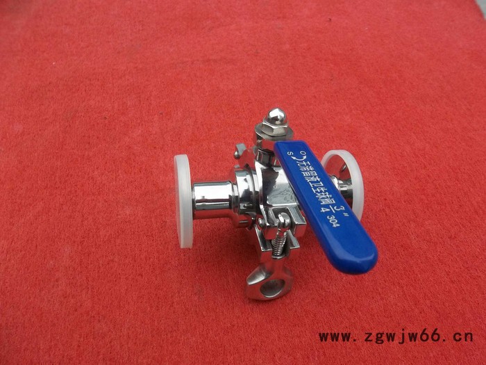 沪工阀门卫304卫生级无滞留球阀 快装卡箍式球阀 不锈钢无积水球阀图3