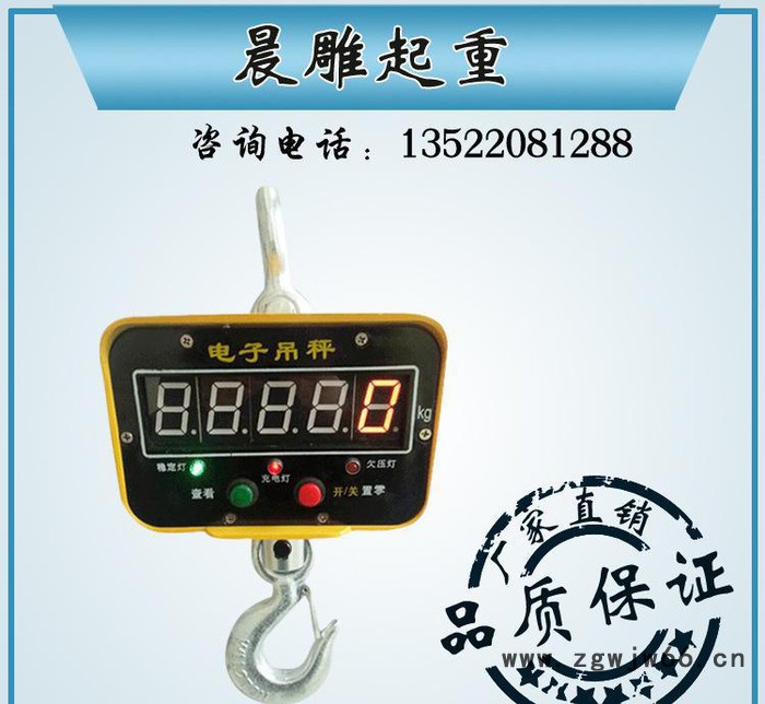 电子吊秤直销  吊秤  吊钩秤  电子吊称5吨图2