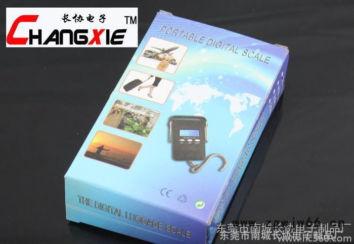 特价便携式手提称电子秤50kg  40千克 迷你行李秤 吊钩图2