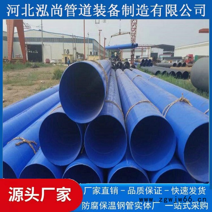 泓尚管道 市政用涂塑钢管 环氧树脂给水涂塑管  卡箍连接涂塑钢管图8
