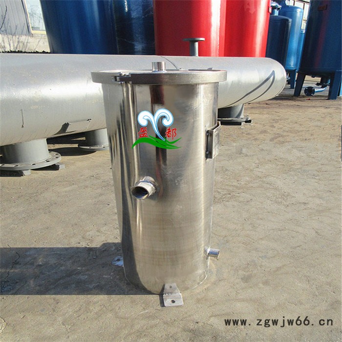 德州DN50精密过滤器 卡箍式袋式过滤器 固液分离不锈钢过滤器图8