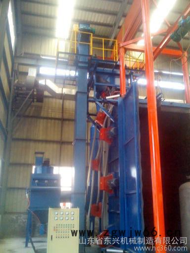 抛丸机设备吊钩式图2