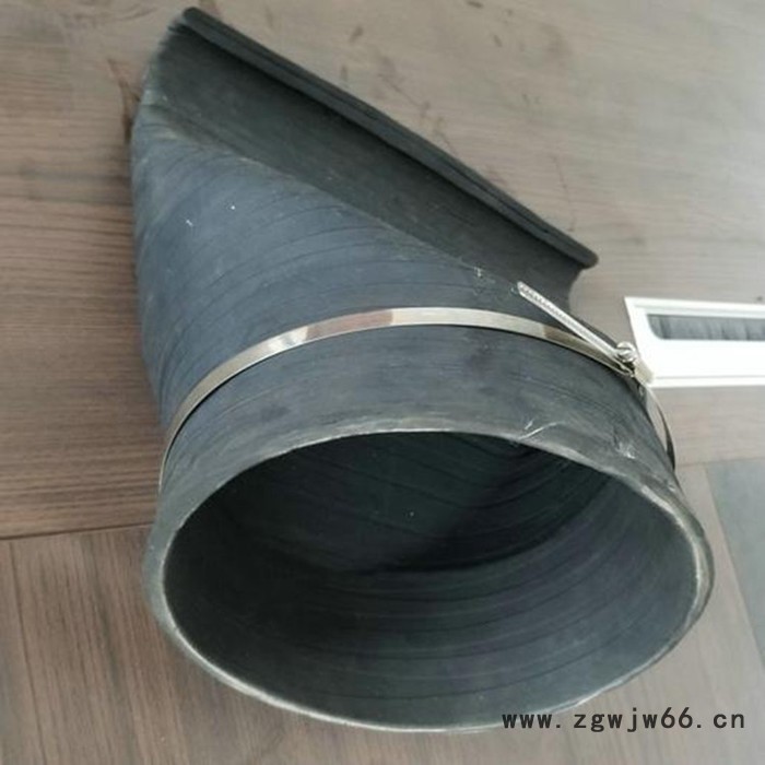 橡胶排污止回阀 XH41鸭嘴阀止回阀 卡箍式鸭嘴阀 裕强管道图5