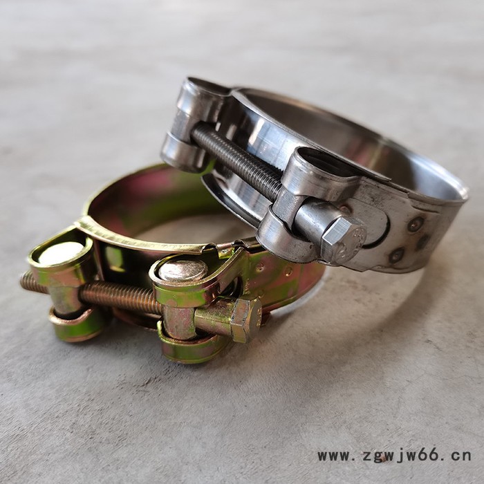 佰冠兴镀锌强力卡镀彩锌抱箍管卡 料线管束喉箍 加强卡箍 支持定制图3