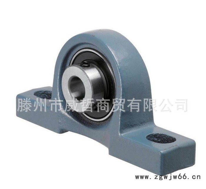 PDR20 UCP204 滚珠轴承组件 铸铁轴台型路底座安装型图2