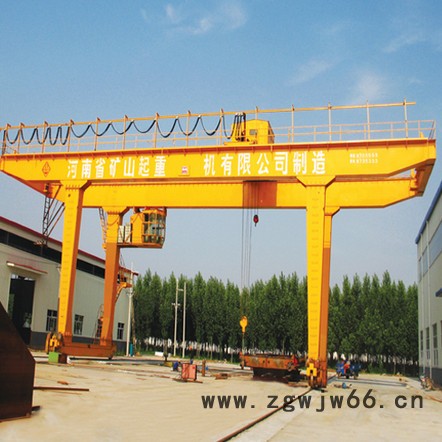 河南矿山 U型10~5010吨双梁吊钩门式起重机 厂家供应图2