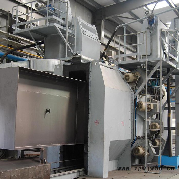 青岛施力克Q37系列吊钩通过式抛丸清理机图3