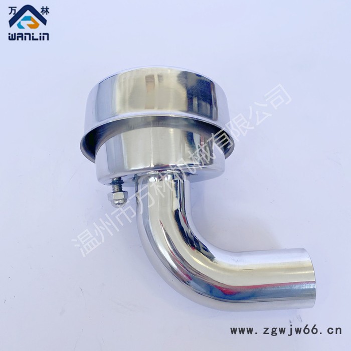 温州万林 不锈钢快装呼吸器 不锈钢快接卡箍式灌顶呼吸器图2